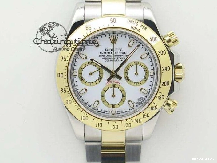 0212 FreshLook Daytona 116500 JDF 1:1 Best Edition 904L Steel White Dial on SS Bracelet A 1338